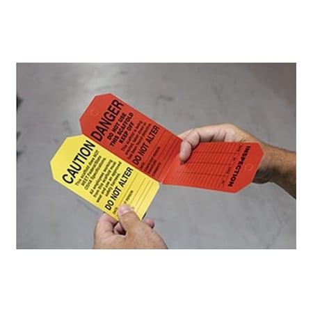 Accuform RP-Plastic, 3-1/4 in Width, 0.075 in Height, , 5 PK TSS200PTM